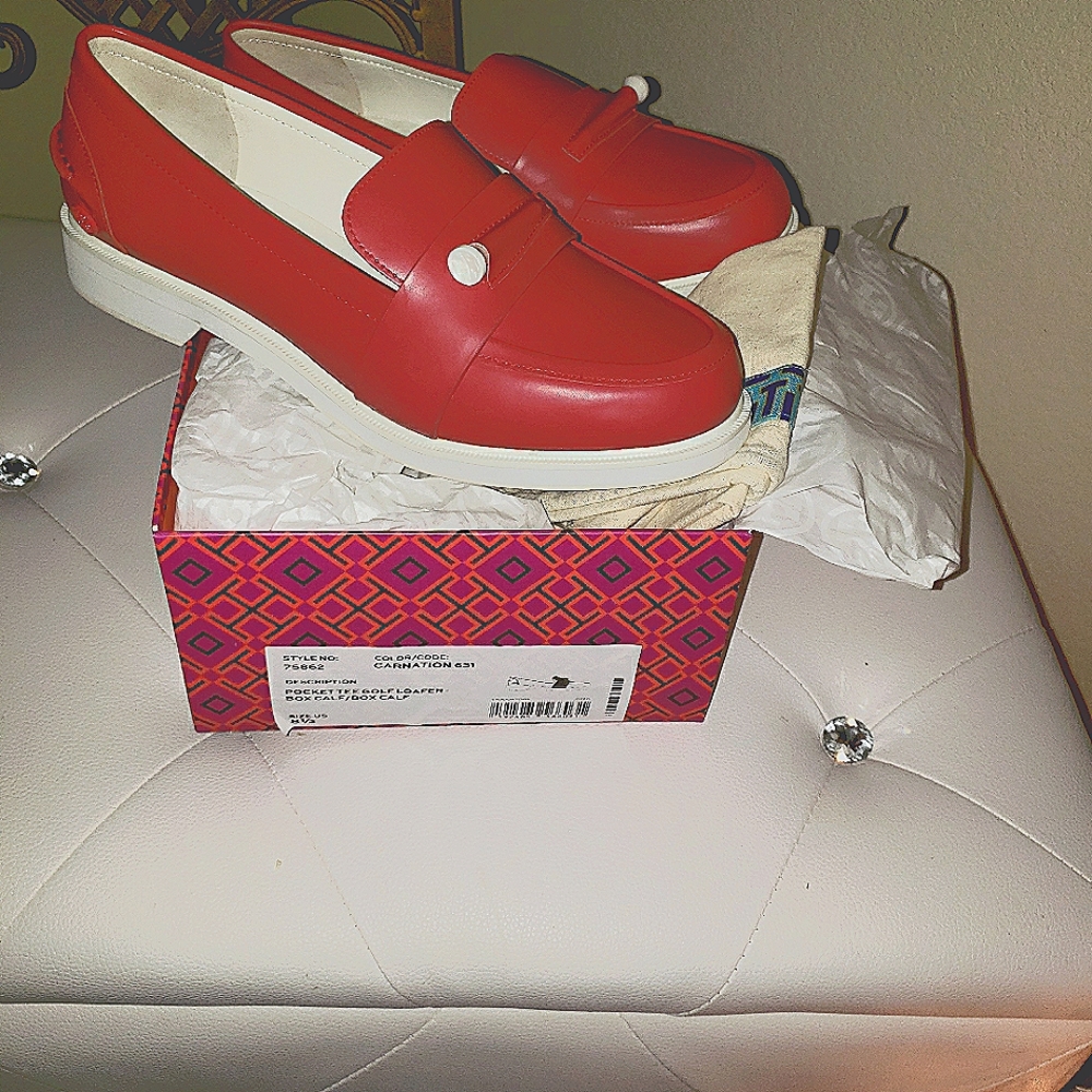 (NWT) Tory Burch Rain & Golf Shoes